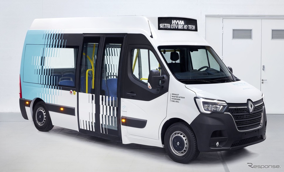 ルノー・マスター・シティバス H2-TECH のプロトタイプ《photo by Renault》