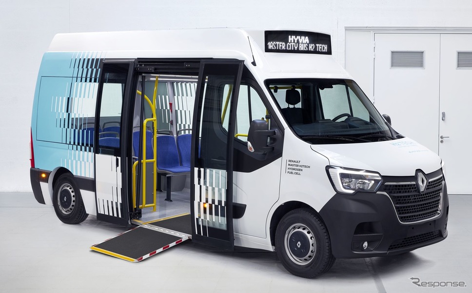 ルノー・マスター・シティバス H2-TECH のプロトタイプ《photo by Renault》