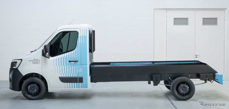 ルノー・マスター・シャシーキャブ H2-TECH のプロトタイプ《photo by Renault》