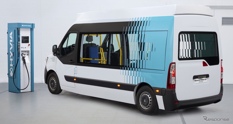 ルノー・マスター・シティバス H2-TECH のプロトタイプ《photo by Renault》