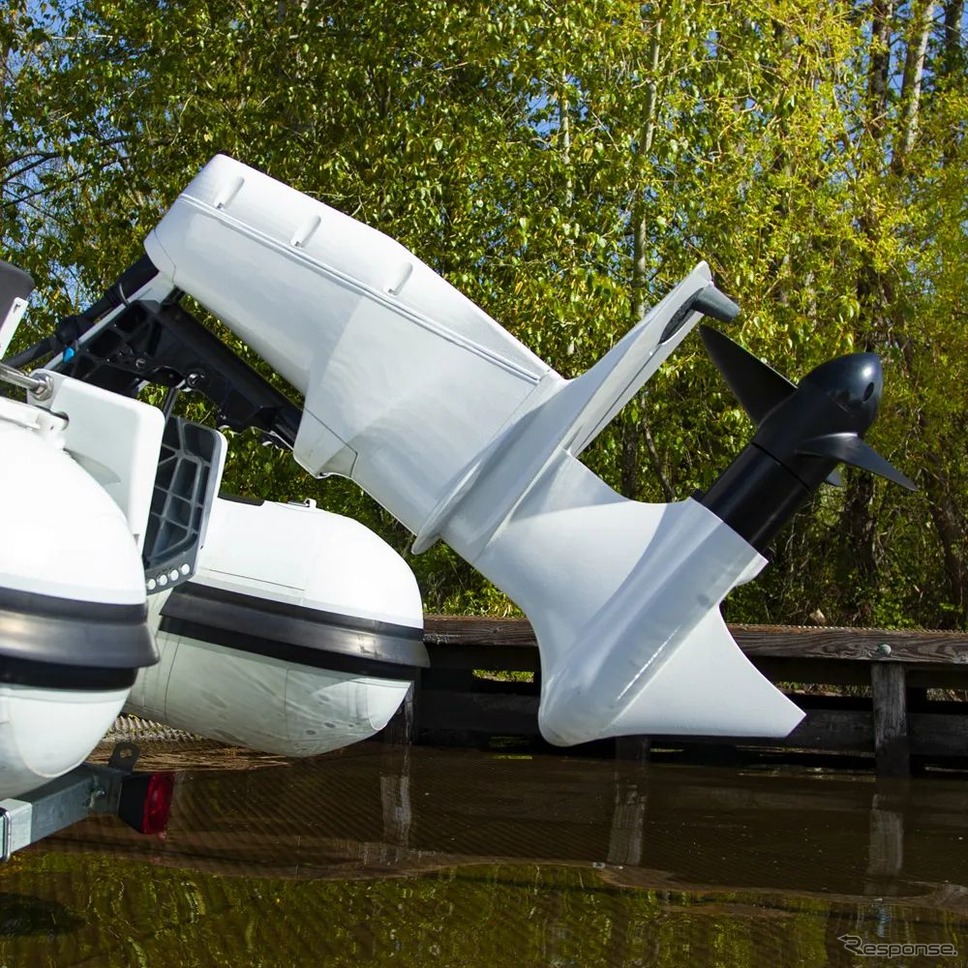 Pure Watercraft社のゼロエミッション船外機「Pure Outboard」《photo by Pure Watercraft》