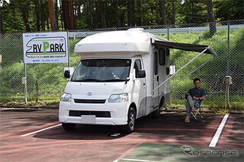 RVパーク八ヶ岳高原「原村」もみの木(長野県)《写真提供 キャンピングカー株式会社》