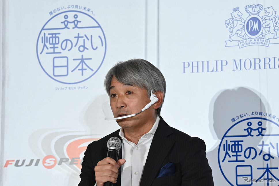 元F1ドライバー片山右京氏《写真提供 フィリップモリスジャパン》