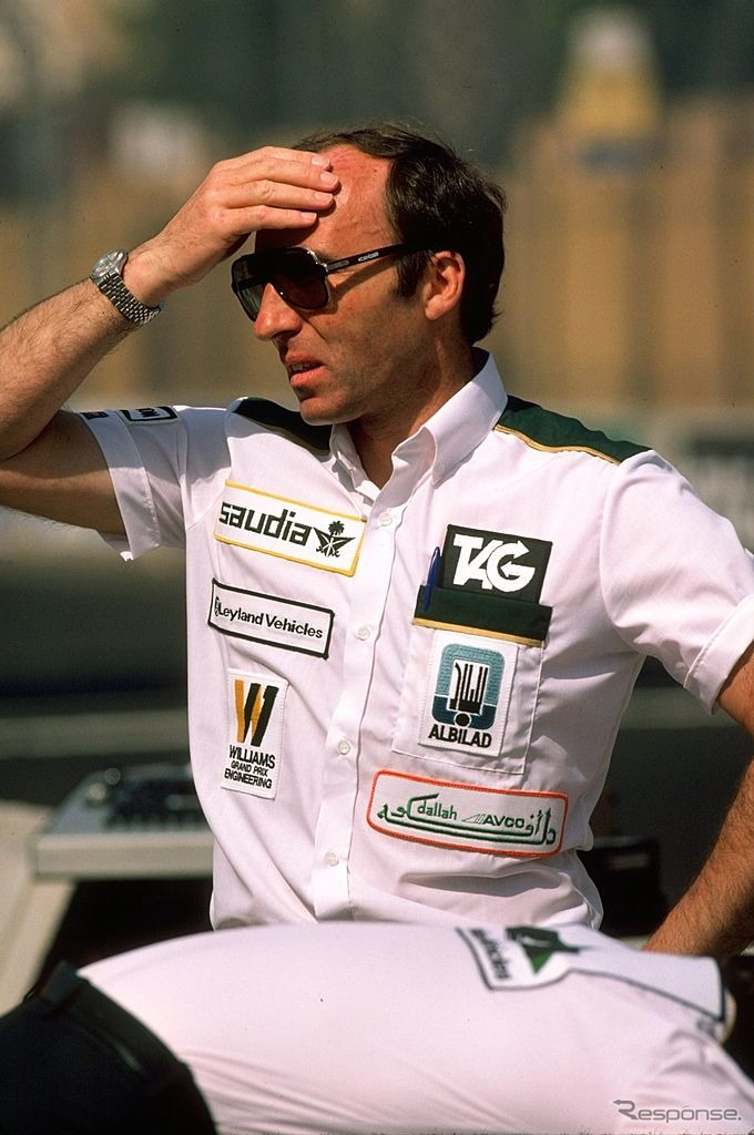 F1に情熱を燃やし続けたフランク・ウイリアムズ（1981年）。《Photo by Allsport UK /Allsport/ゲッティイメージズ》