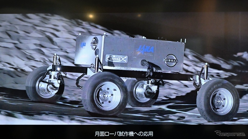 日産×JAXA、月面ローバ試作機（Nissan Futures）《写真撮影 雪岡直樹》