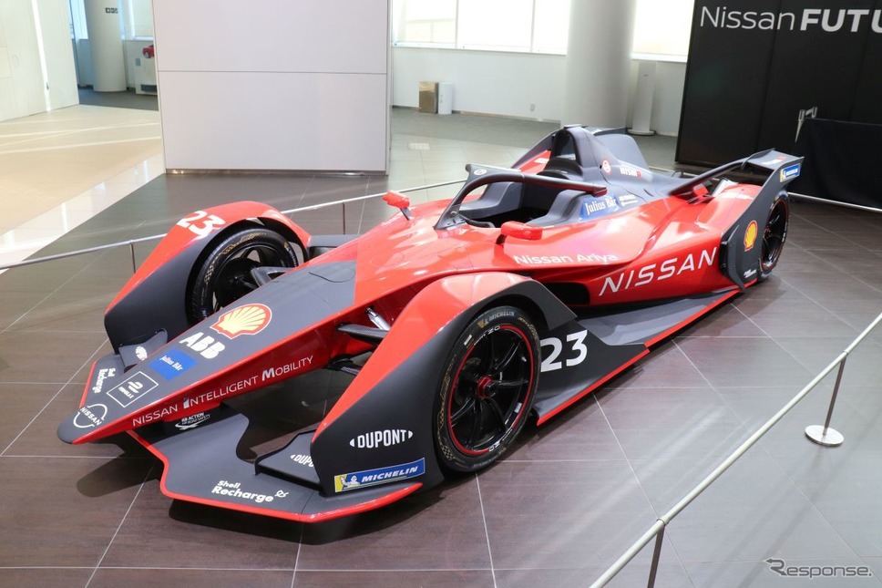 日産のフォーミュラE参戦車両《写真撮影 中尾真二》