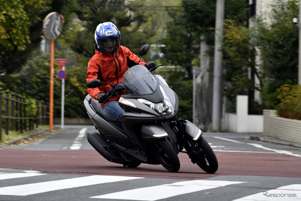 ヤマハ トリシティ125《写真撮影 雪岡直樹》