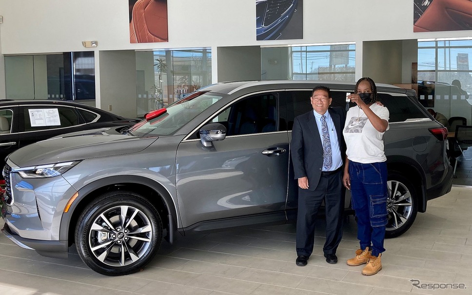 米国で納車が開始されたインフィニティ QX60 新型《photo by Infiniti》