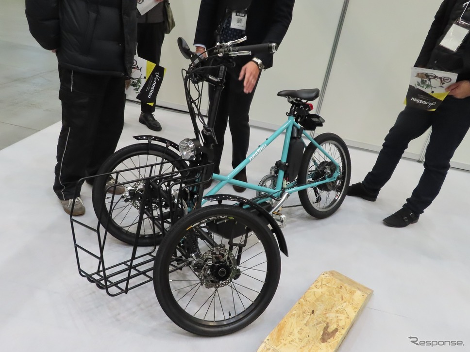 カワサキ・ノスリス(EVバイクコレクション2021)《写真撮影 先川 知香》