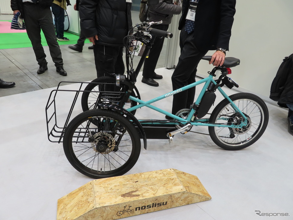 カワサキ・ノスリス(EVバイクコレクション2021)《写真撮影 先川 知香》
