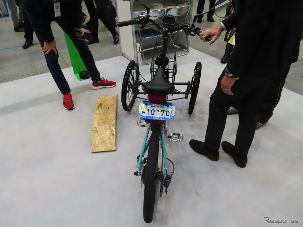 カワサキ・ノスリス(EVバイクコレクション2021)《写真撮影 先川 知香》
