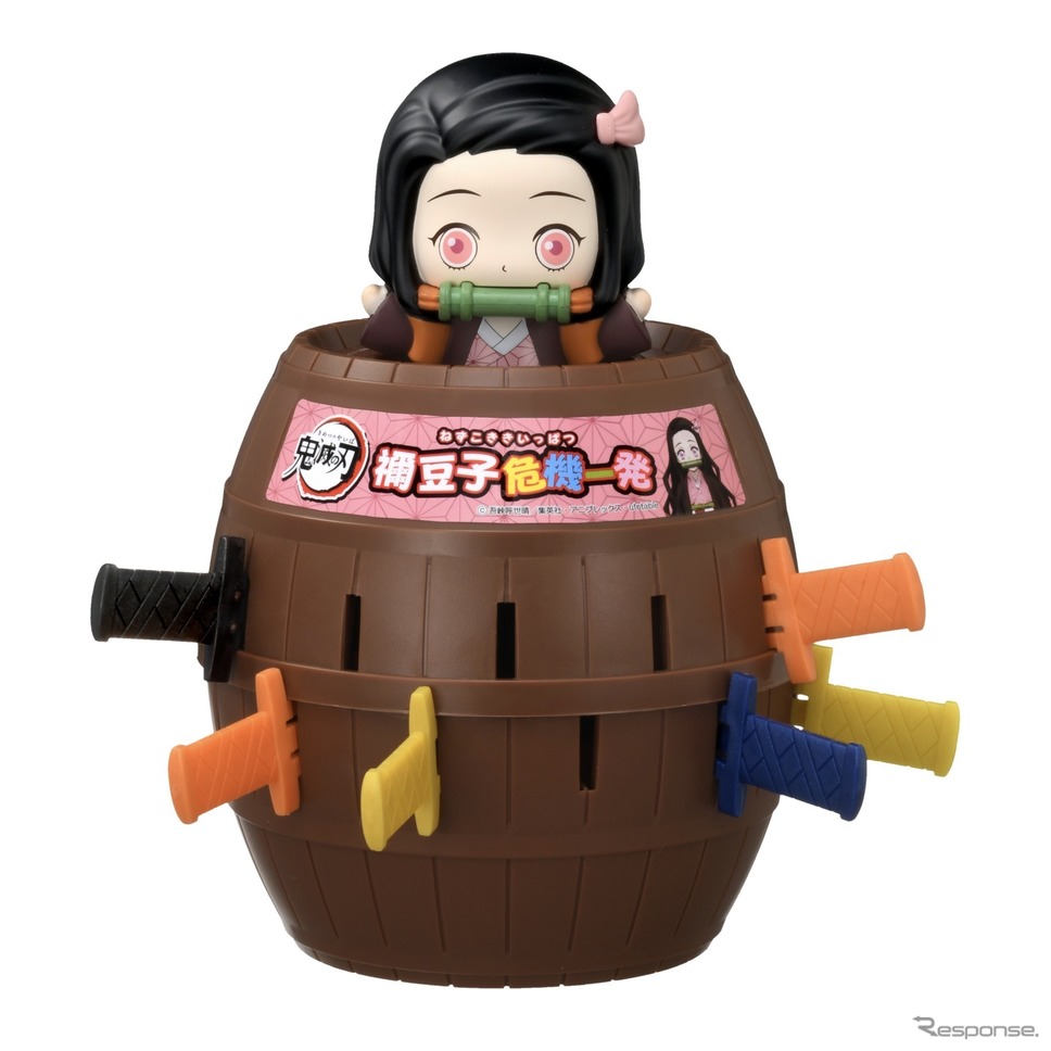 キャラクター:鬼滅の刃禰豆子危機一発(タカラトミー) (c) 吾峠呼世晴/集英社・アニプレックス・ufotable《写真提供 タカラトミー》