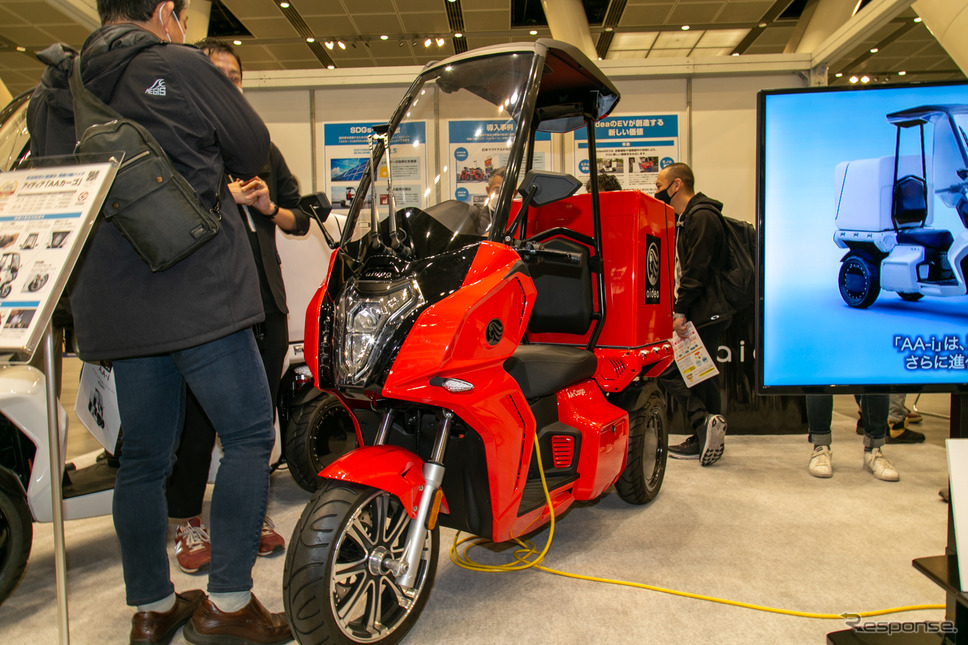 アイディア AA-i(EVバイクコレクション2021)《写真撮影 二城利月》