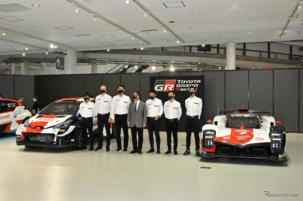 TOYOTA GAZOO Racing 2022年体制発表《写真撮影 雪岡直樹》