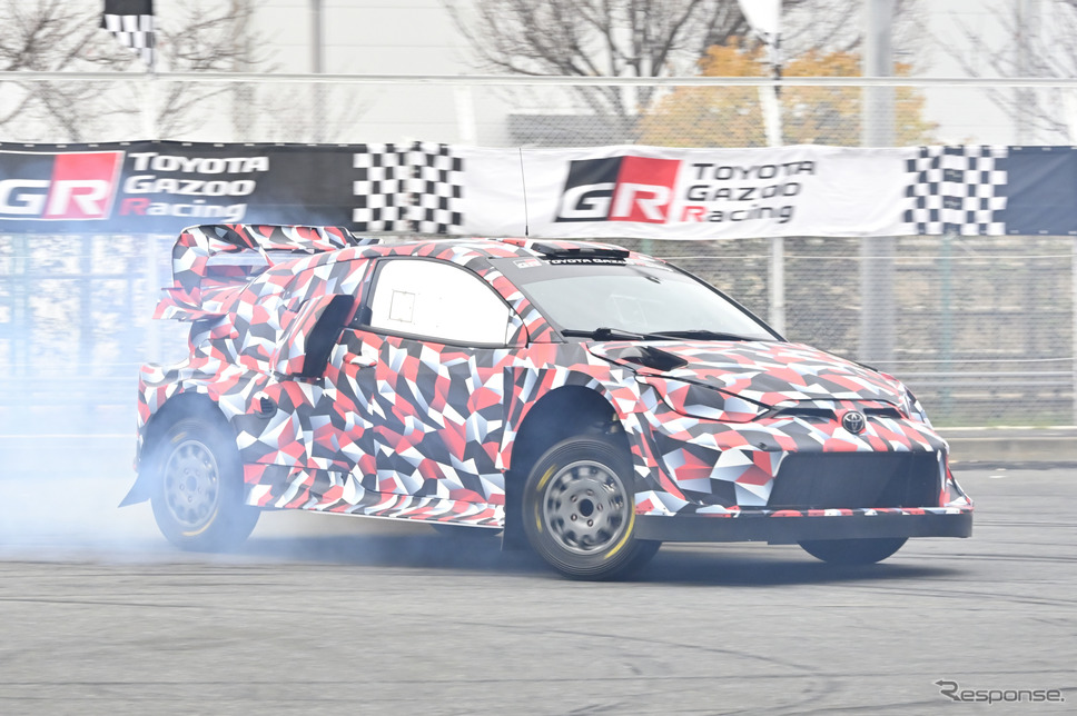 TOYOTA GAZOO Racing 2022年体制発表GR YARIS Rally1《撮影 雪岡直樹》