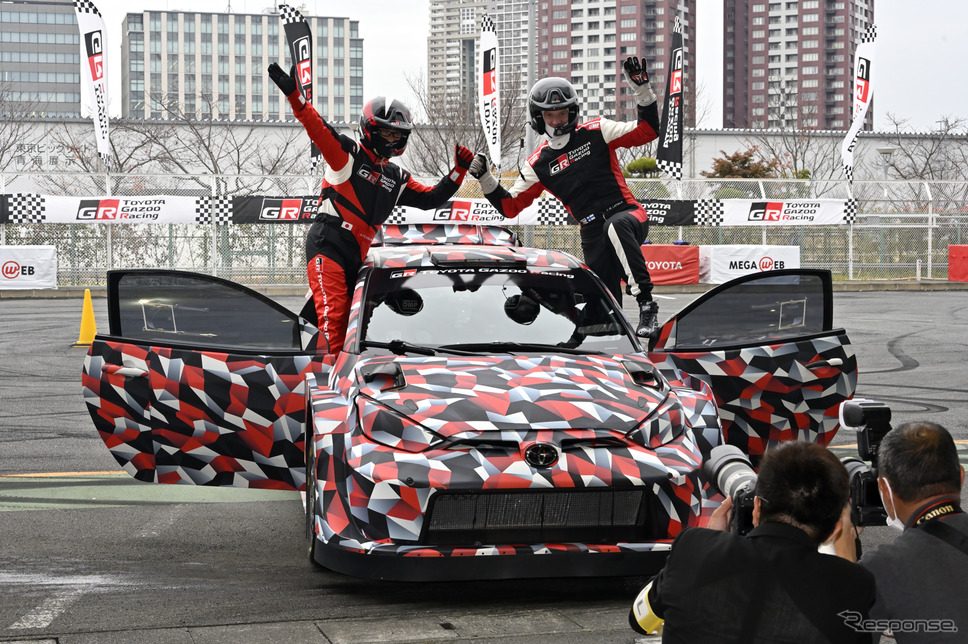 TOYOTA GAZOO Racing 2022年体制発表GR YARIS Rally1《撮影 雪岡直樹》