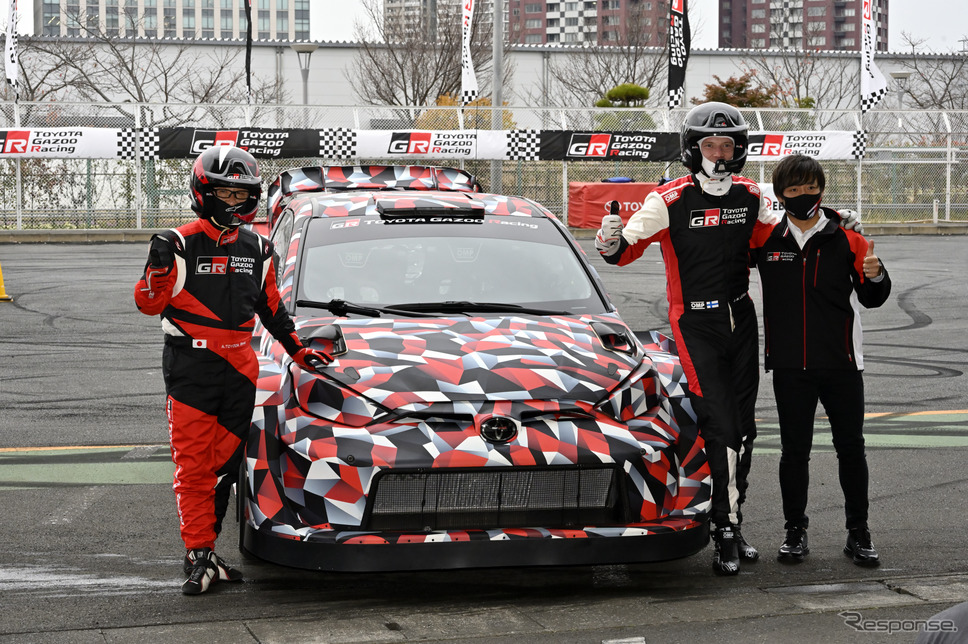 TOYOTA GAZOO Racing 2022年体制発表GR YARIS Rally1《撮影 雪岡直樹》