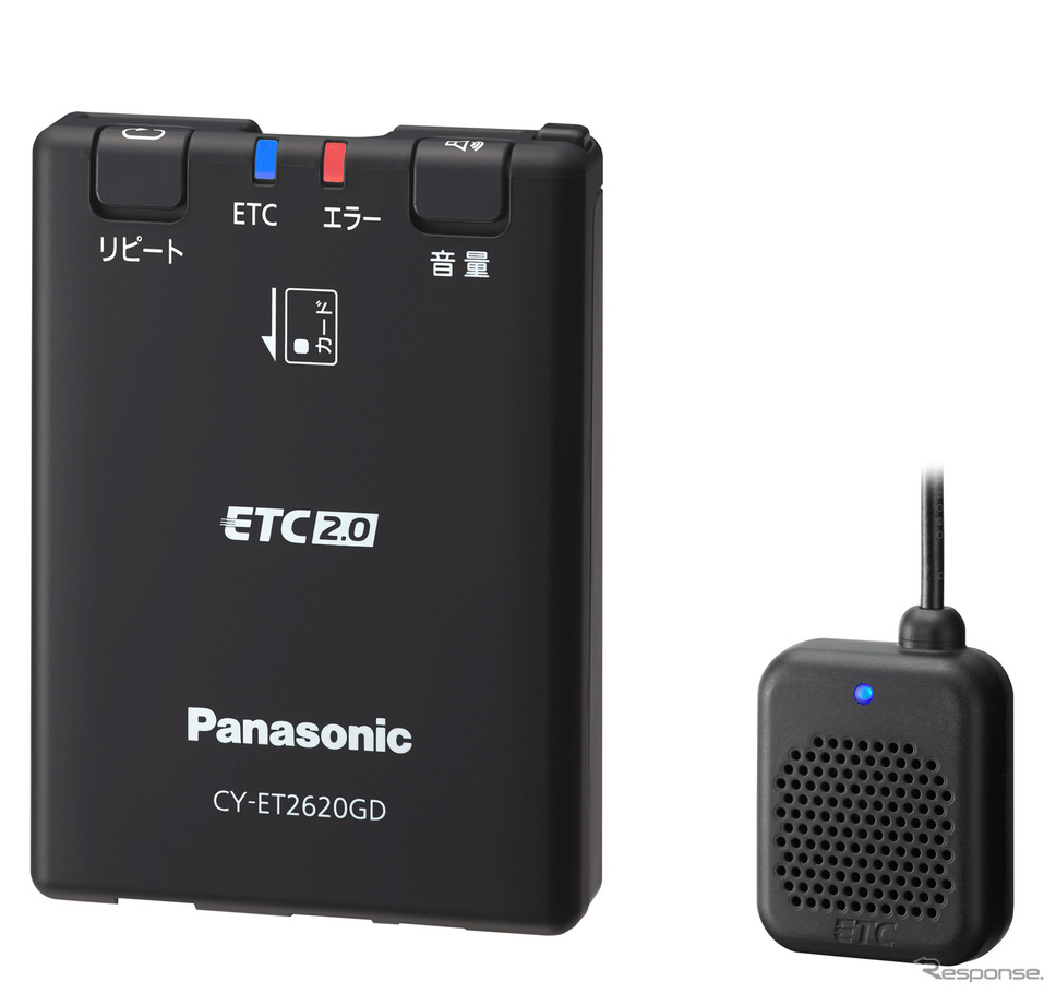 パナソニックのETC2.0車載器(一般用)CY-ET2620GD《写真提供 パナソニック株式会社 オートモーティブ社》