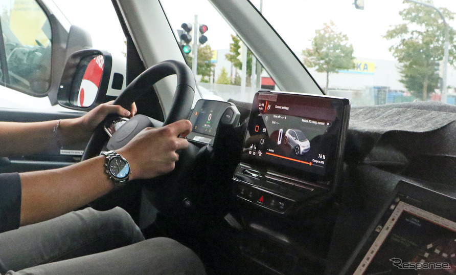 VW ID. BUZZ 市販型プロトタイプ(スクープ写真)《APOLLO NEWS SERVICE》