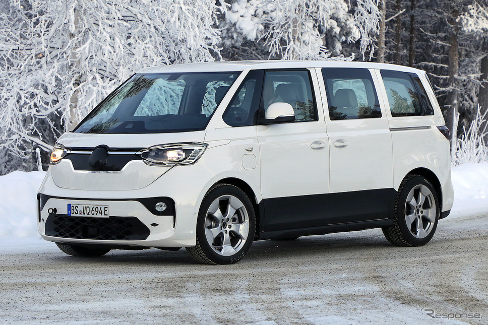 VW ID. BUZZ 市販型プロトタイプ(スクープ写真)《APOLLO NEWS SERVICE》