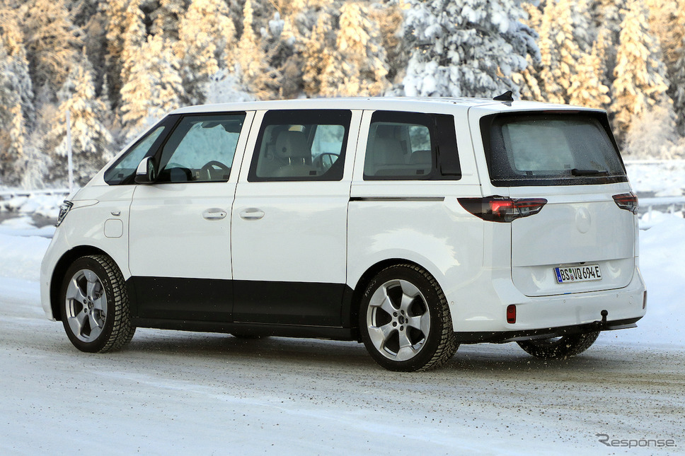 VW ID. BUZZ 市販型プロトタイプ(スクープ写真)《APOLLO NEWS SERVICE》