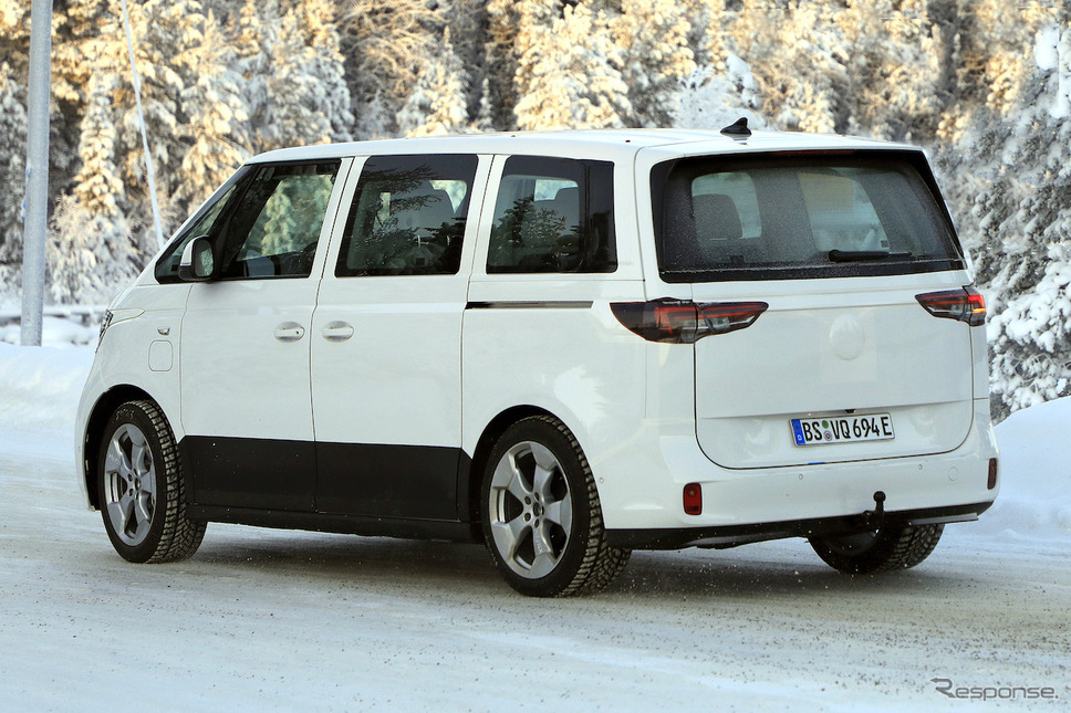 VW ID. BUZZ 市販型プロトタイプ(スクープ写真)《APOLLO NEWS SERVICE》
