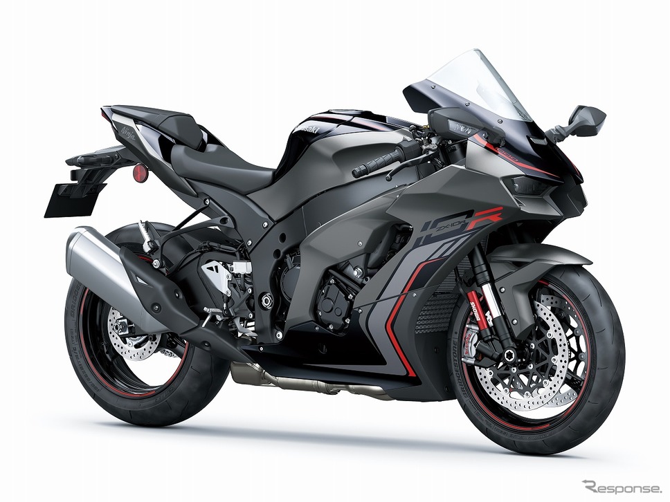 カワサキ Ninja ZX-10R(メタリックマットグラフェンスチールグレー×メタリックディアブロブラック)《写真提供 カワサキモータースジャパン》