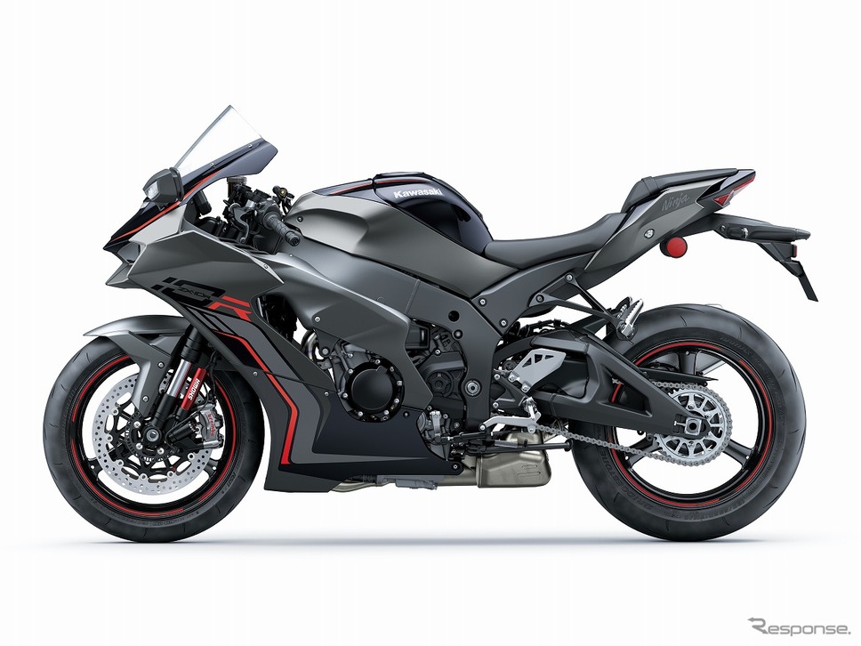 カワサキ Ninja ZX-10R(メタリックマットグラフェンスチールグレー×メタリックディアブロブラック)《写真提供 カワサキモータースジャパン》