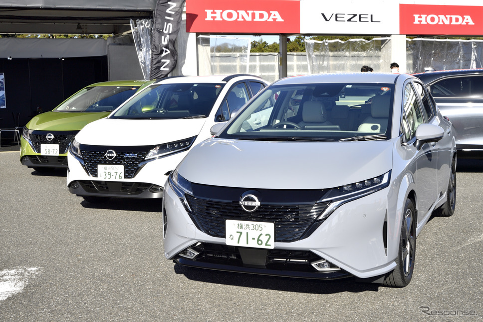 日産ノート(日本カーオブザイヤー10ベスト試乗会)《写真撮影 雪岡直樹》