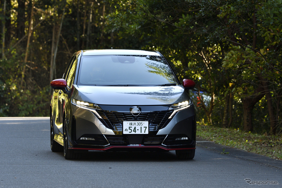日産ノート(日本カーオブザイヤー10ベスト試乗会)《写真撮影 雪岡直樹》