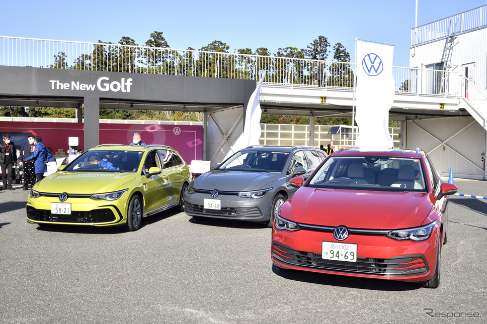 VWゴルフ(日本カーオブザイヤー10ベスト試乗会)