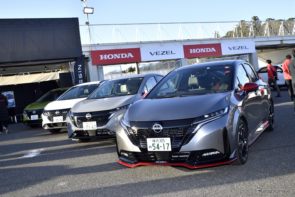 日産ノート(日本カーオブザイヤー10ベスト試乗会)《写真撮影 雪岡直樹》