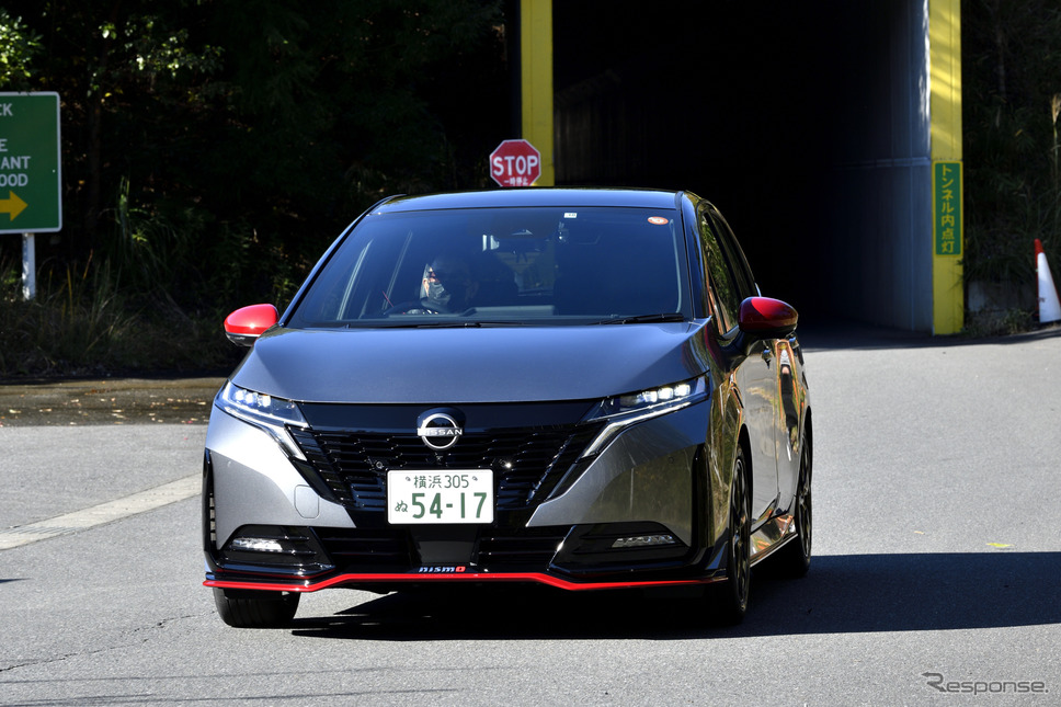 日産ノート(日本カーオブザイヤー10ベスト試乗会)《写真撮影 雪岡直樹》
