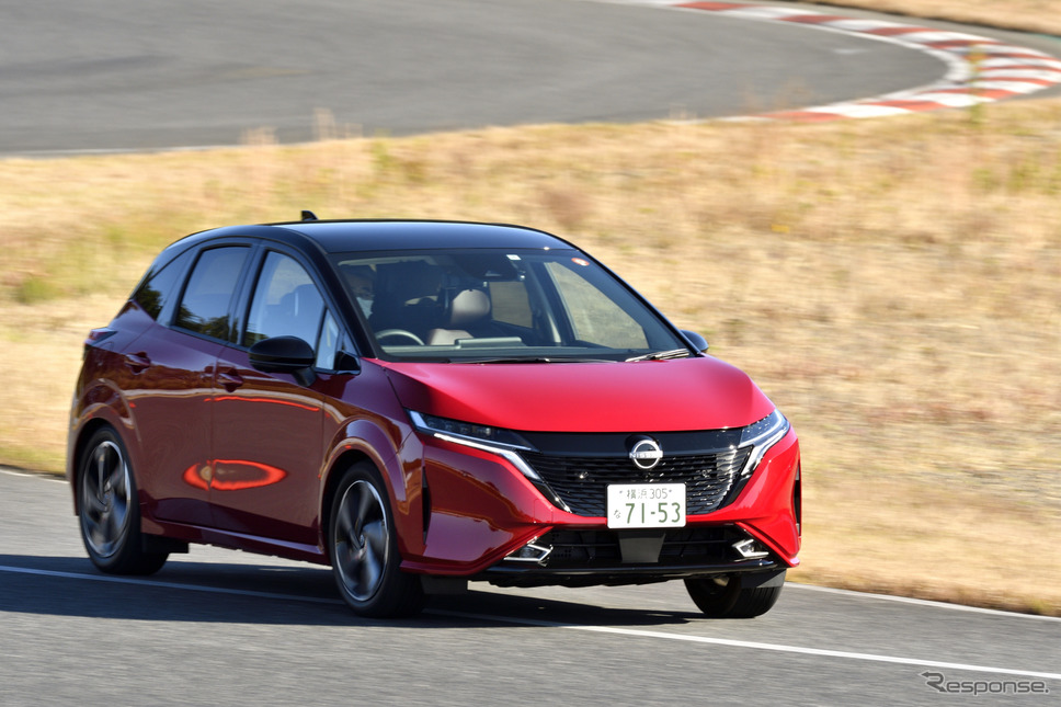 日産ノート(日本カーオブザイヤー10ベスト試乗会)《写真撮影 雪岡直樹》