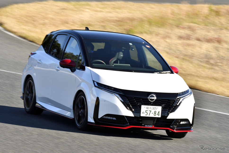 日産ノート(日本カーオブザイヤー10ベスト試乗会)《写真撮影 雪岡直樹》