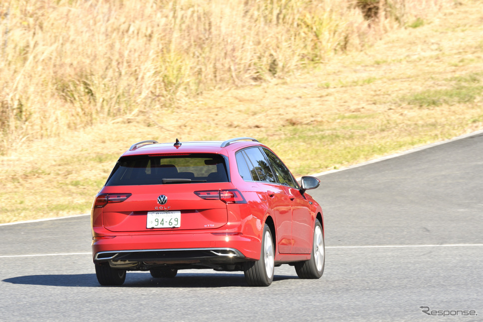 VWゴルフ(日本カーオブザイヤー10ベスト試乗会)《写真撮影 雪岡直樹》