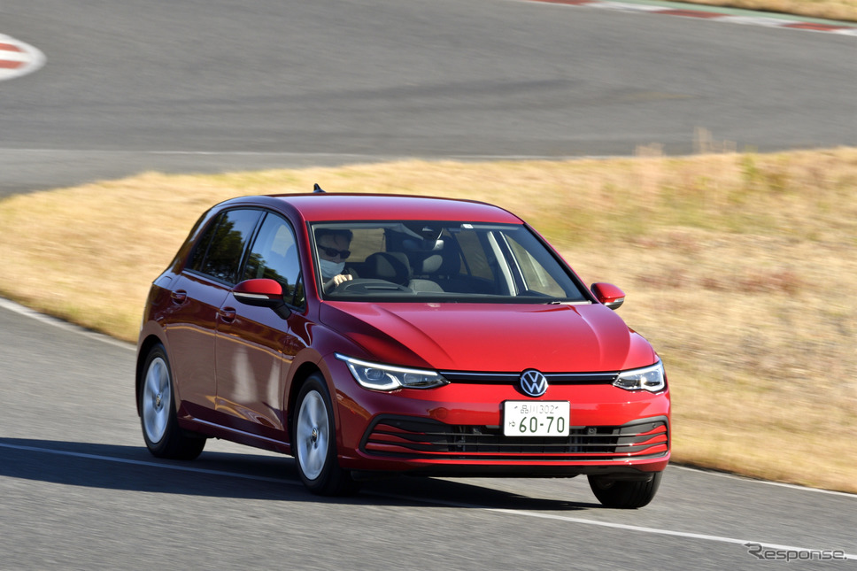 VWゴルフ(日本カーオブザイヤー10ベスト試乗会)《写真撮影 雪岡直樹》