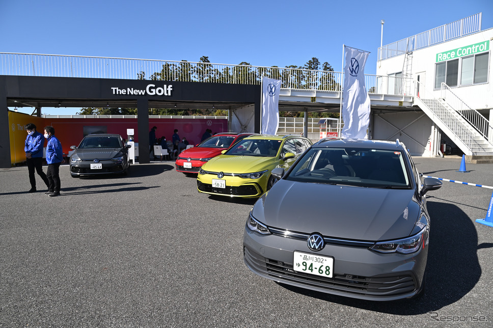 VWゴルフ(日本カーオブザイヤー10ベスト試乗会)《写真提供 日本カーオブザイヤー実行委員会》