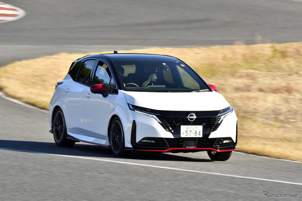 日産ノート(日本カーオブザイヤー10ベスト試乗会)《写真撮影 雪岡直樹》
