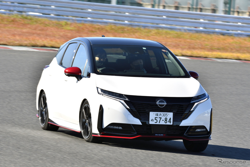 日産ノート(日本カーオブザイヤー10ベスト試乗会)《写真撮影 雪岡直樹》