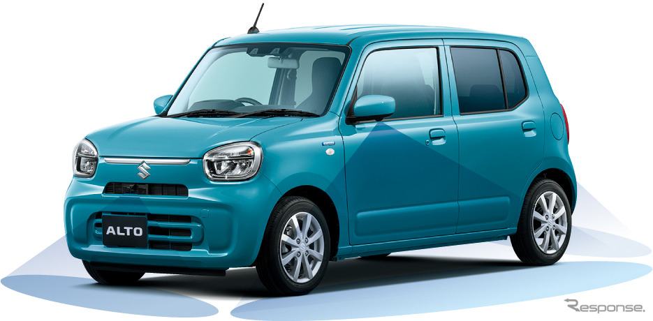 スズキ・アルト新型:全方位モニター用カメラ《写真提供 スズキ》