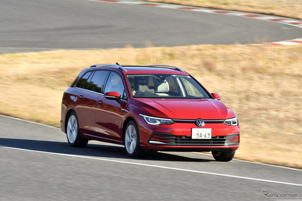VWゴルフ(日本カーオブザイヤー10ベスト試乗会)《写真撮影 雪岡直樹》