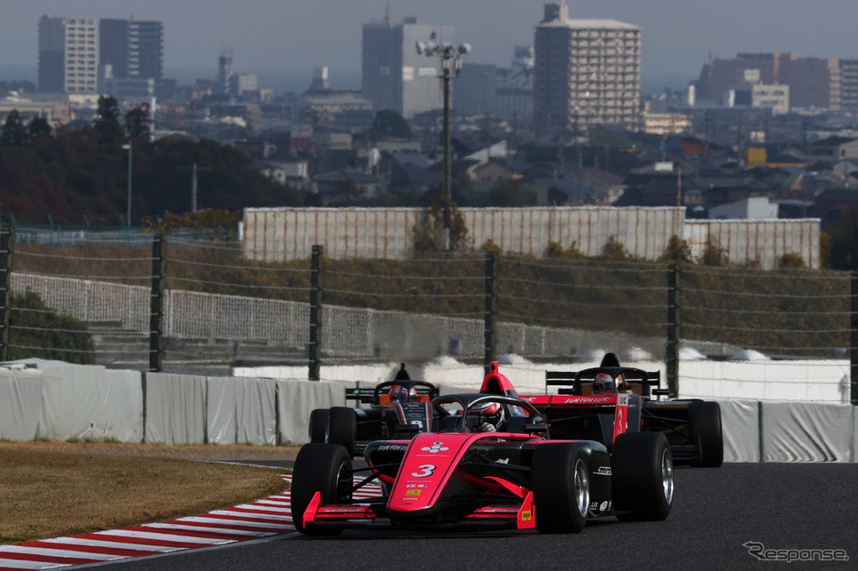 FRJ第12戦優勝の#3 小川颯太(Sutekina Racing)《撮影 竹内英士》