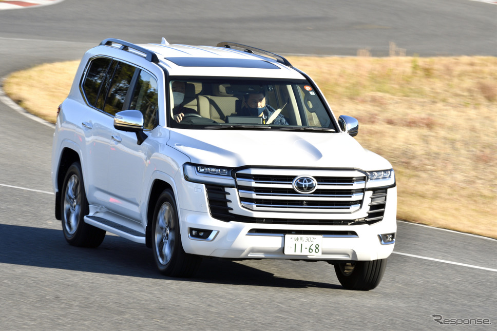 トヨタ・ランドクルーザー(日本カーオブザイヤー10ベスト試乗会)《写真撮影 雪岡直樹》