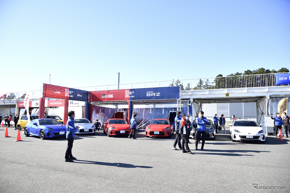 トヨタGR 86/スバルBRZ(日本カーオブザイヤー10ベスト試乗会)《写真撮影 雪岡直樹》