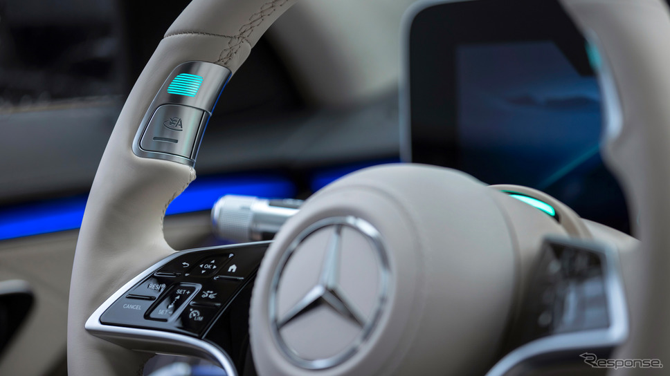 メルセデスベンツ Sクラス 新型の「DRIVE PILOT」《photo by Mercedes-Benz》