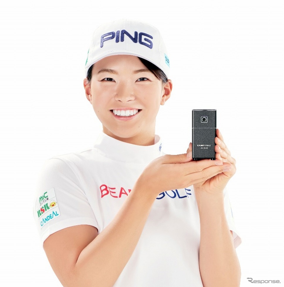 コムテック スポンサー契約選手 渋野日向子プロ《写真提供 コムテック》