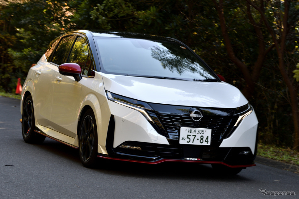 日産ノート(日本カーオブザイヤー10ベスト試乗会)《写真撮影 雪岡直樹》