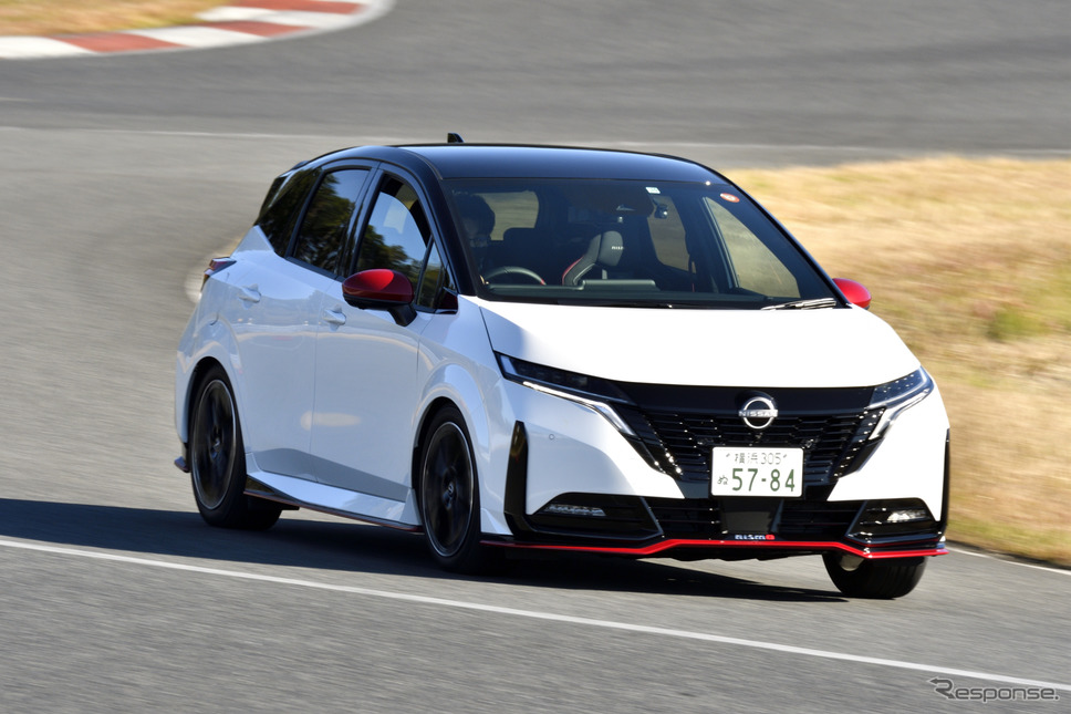 日産ノート(日本カーオブザイヤー10ベスト試乗会)《写真撮影 雪岡直樹》