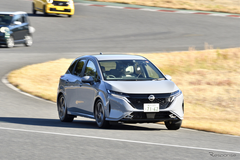 日産ノート(日本カーオブザイヤー10ベスト試乗会)《写真撮影 雪岡直樹》